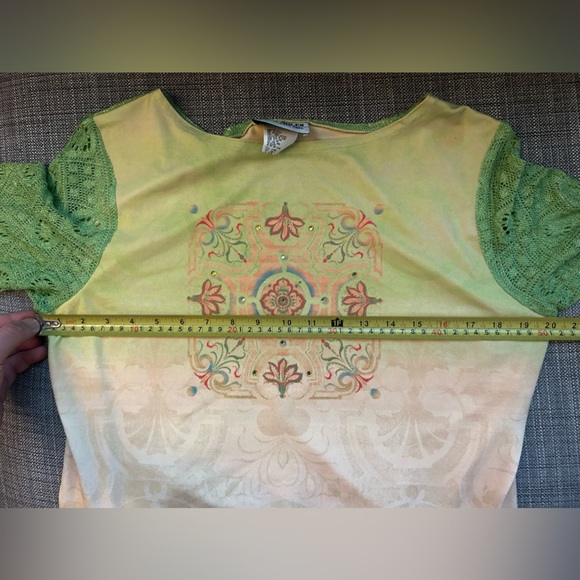 Final price 📍 Vintage Nancy Bolen for City Girls Top sz M - Picture 6 of 7